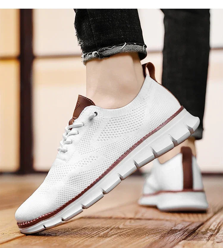 Urban – Herren Sneaker Bequeme aus Strick in Weiß – Limitierte Auflage