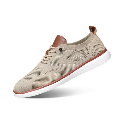 Urban Classic – Herren Sneaker Bequeme aus Strick in Beige
