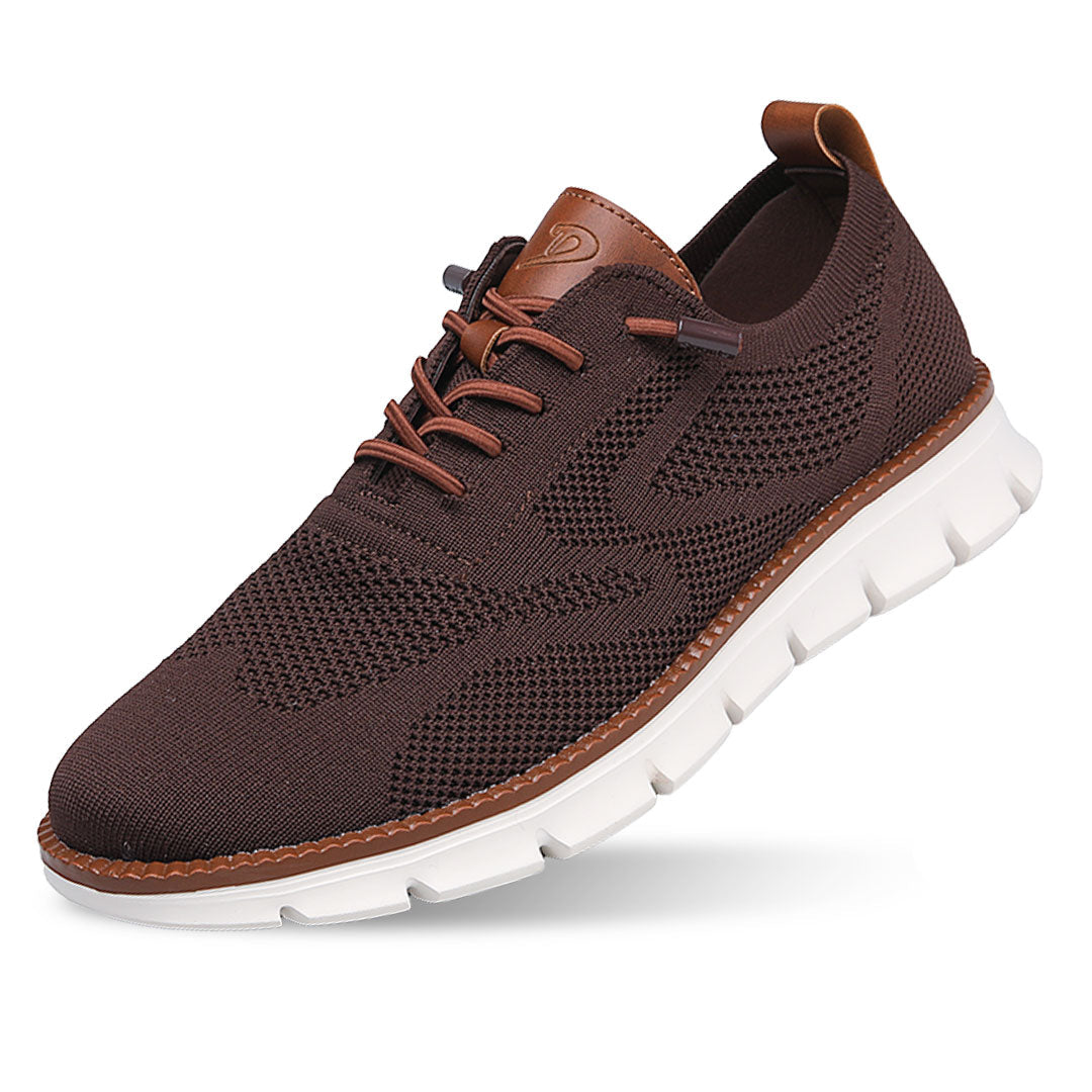 Urban – Herren Sneaker Bequeme Schuhe aus Strick in Braun – Limitierte Auflage