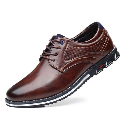 York – Herren Schuhe Ultrabequeme Halbschuhe aus Premium-Strick – Braun