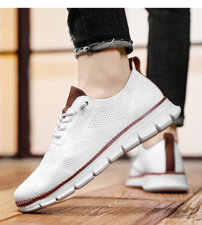 Urban – Herren Sneaker Bequeme aus Strick in Weiß – Limitierte Auflage