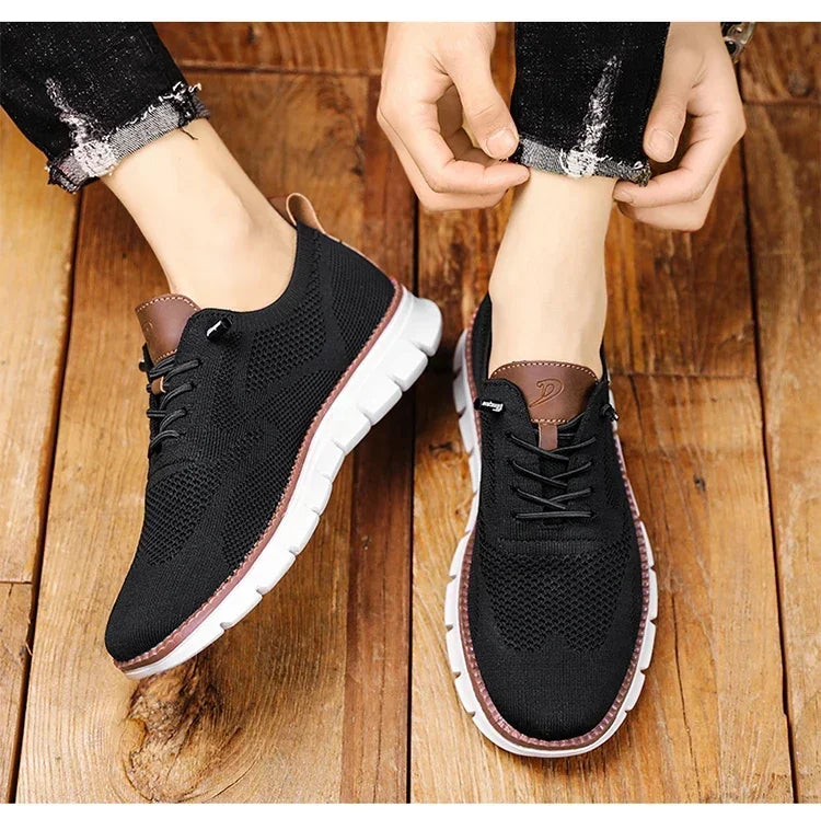 Urban – Herren Sneaker Bequeme aus Strick in Schwarz – Limitierte Auflage