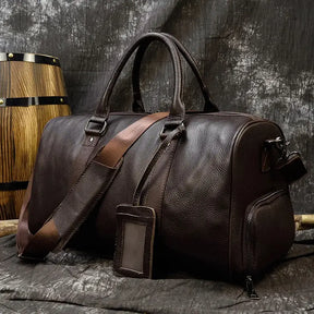Leder-Reisetasche