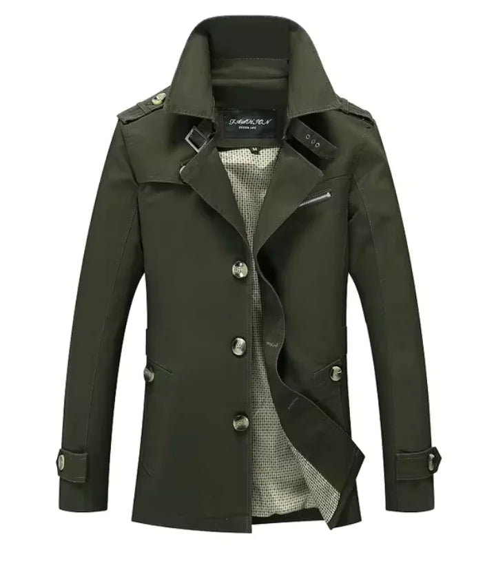 Herren-Windbreaker-Jacke